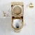Import foshan high quality colorful toilet Middle Eastern style one piece gold toilet from China