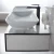 Foshan Modern Simple Furniture Double sink Bathroom Vanity Stainless Steel Bathroom Cabinet