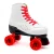 Import Four PU wheels Elastic brake wear resisting Beginner Ventilation Roller Skates for skating rink from China