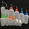 Free samples and fast shipping squeezable empty plastic dropper PE/LDPE/HDPE 2oz/60ml needle tip bottle for eyes drops