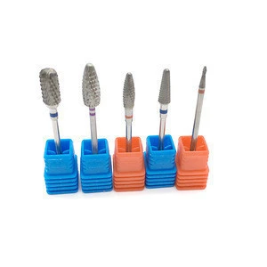 free samples for Tungsten Carbide Nail Drill Bit 3 / 32 " Foot Cuticle Clean Burr Bits For Manicure Accessories
