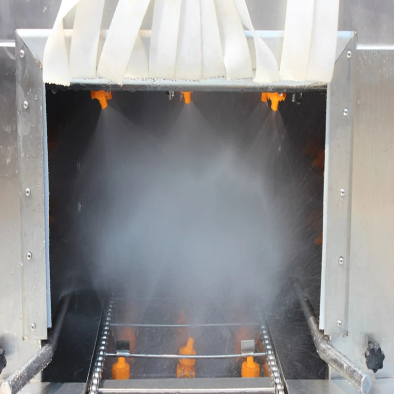 frozen food  package conveyor belt sterilization machine  fish carton   packing box Sterilizer  outer packing tunnel Sterilizer