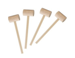 FSC mini toy round wooden hammer, wooden mallet