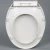 Import FT-007   China top selling high quality round shape ceramic bathroom pp soft close toilet seat cover from China