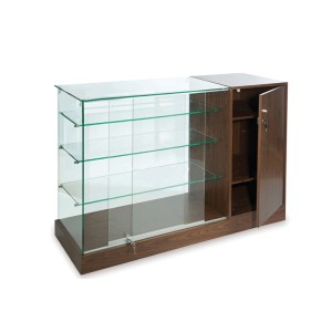 Full Vision jewelry display cabinet vitrinas glass cabinets for retail store hot sale showcase