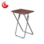Fully assembled MDF furniture folding school study table for students