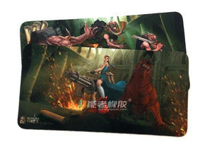 Gaming mouse pad big size rubber mouse pad with oem customize design printing