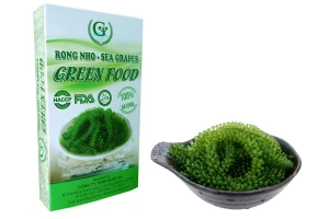 GCAP VN Manufacturer /Green Food /Organic/ Dried Seaweed/ Salted Sea Grapes/ Coccoloba Uvifera 100 Grams