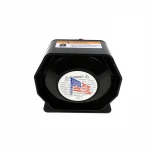 GDWLLIGHTING super thin 200W Loud Speaker Car Warning PA Horn Siren System Kit Police Fire Truck 12V