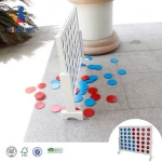 giant wood connect 4 four in a row game set for kids toy playing outdoor yard game