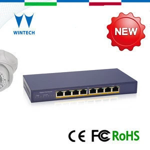 gigabit ethernet network switch with poe standard