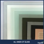 Glass building materials flat glass curved glass