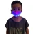 Import Glowing 7 colors washable rechargeable led fiber optic christmas event party rave facemask for kids from China
