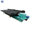 Gold concentrating equipment mining separating machine small gold shaker table