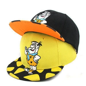 Gold supplier wholesale custom bright color baby snapback hat cap for kids