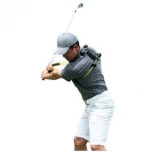 Golf bag partner swing connect training aids