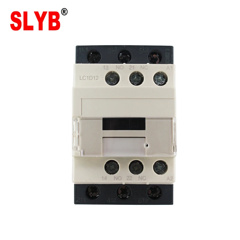 Good Price 3 Pole 220V 380V 415V Coil LC1-D12 Magnetic Electric AC Switching Contactor 12A Contactores