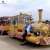 Import Good quality amusement park attraction 2 carriages 40 seats fiberglass diesel road tourist trackless train for sightseeing from China