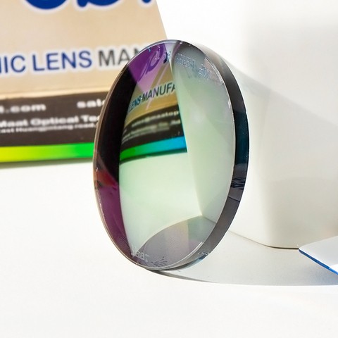 Good quality  hot sell 1.499 polarized green 80mm optical eyeglass lenses