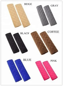 goods Cushion Warm Short Plush Safety Shoulder Protection Auto Interior Accessories Styling car seat belt shoulder pad