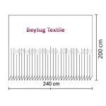 Great Fabric Shower Curtains, Extra Wide And Long , Made in TURKEY , Polyester