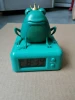 green frog clock for baby