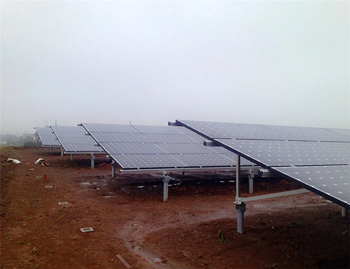 GTB-170 EITAI High Accuracy Construction Solar Brackets 80kw Solar Terrain Project PV Panel Mounting Rack