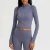 Gym Wear Women Yoga Wear Long Sleeve Tops Zipper Cardigan Running Gym Quick Dry Sport Jacket