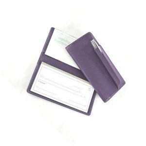 Hand stitched India Supply Checkbook Cover With Atm,Credit,Debit Card Slots