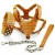Import Handmade large leather dog harness heavy duty dog harness from China