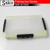 HE35-2255 High quality Transparent plastic fishing tackle box fish box