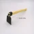 Import heat treated Carbon steel hoe single-handed farming tools wooden handle hoe from China