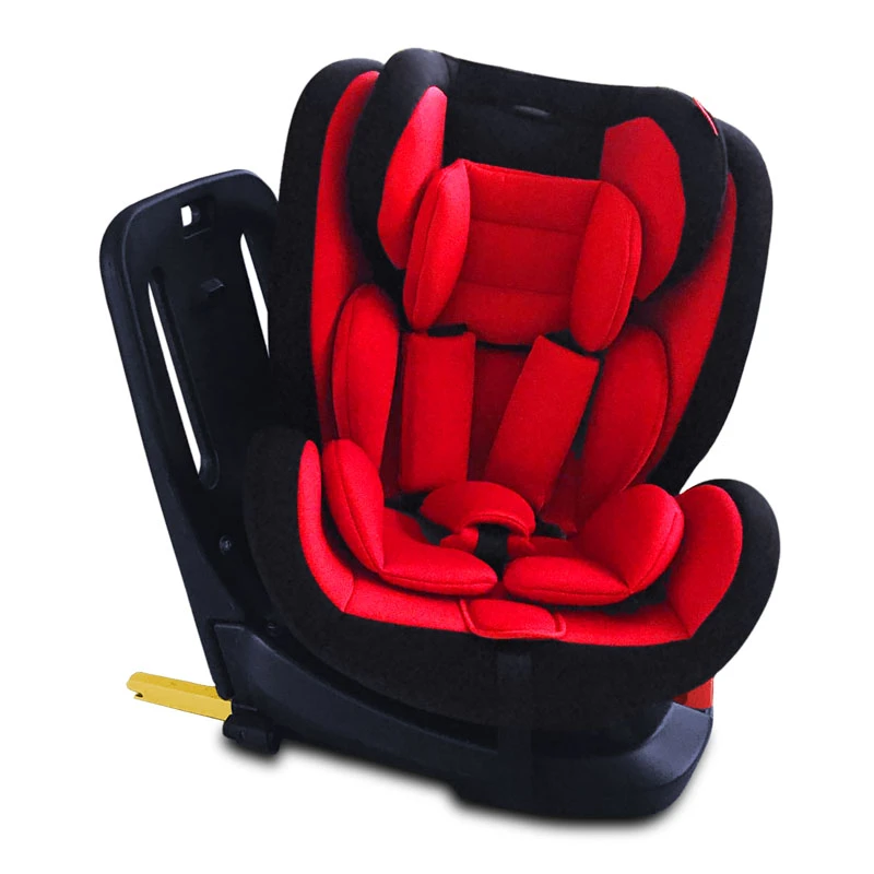 Height headrest adjustable 360 degree spin ISOFIX convertible baby car seat support both rearward and forward facing installed