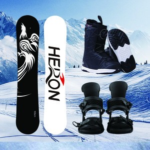 HERON Brand 2020 Winter Ski Set 155 cm All Mountain Snowboard+Binding+BOA Boot Whole Set