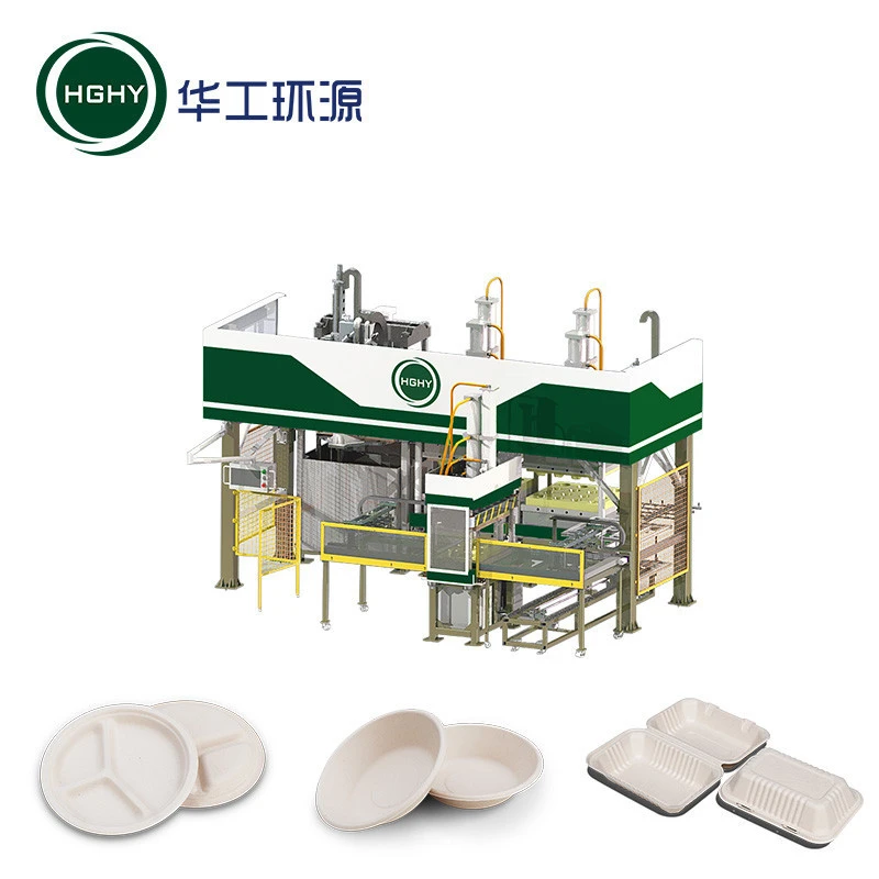 HGHY Disposable Paper Dish Making Machine Small Waste Paper Recycling Machinery
