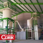 HGM gypsum powder chalk making machine/ gypsum powder plant for building gypsum and plaster board