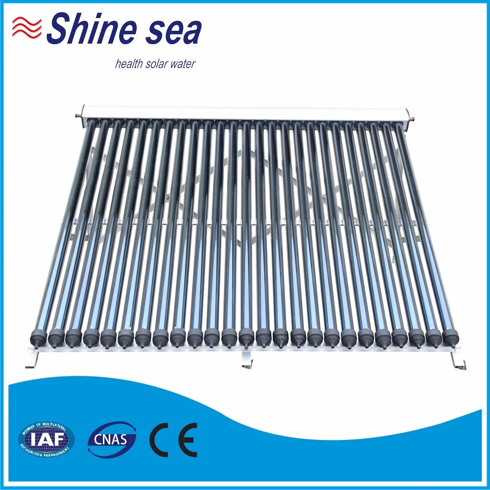 High absorption evacuated tube rooftop solar heater system solar colector