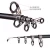 Import High Carbon Mini lightweight black 1.8m 2.1m 2.4m 2.7m 3.0m 3.6m hard  Casting Fishing Rods for freshwater and seawater from China