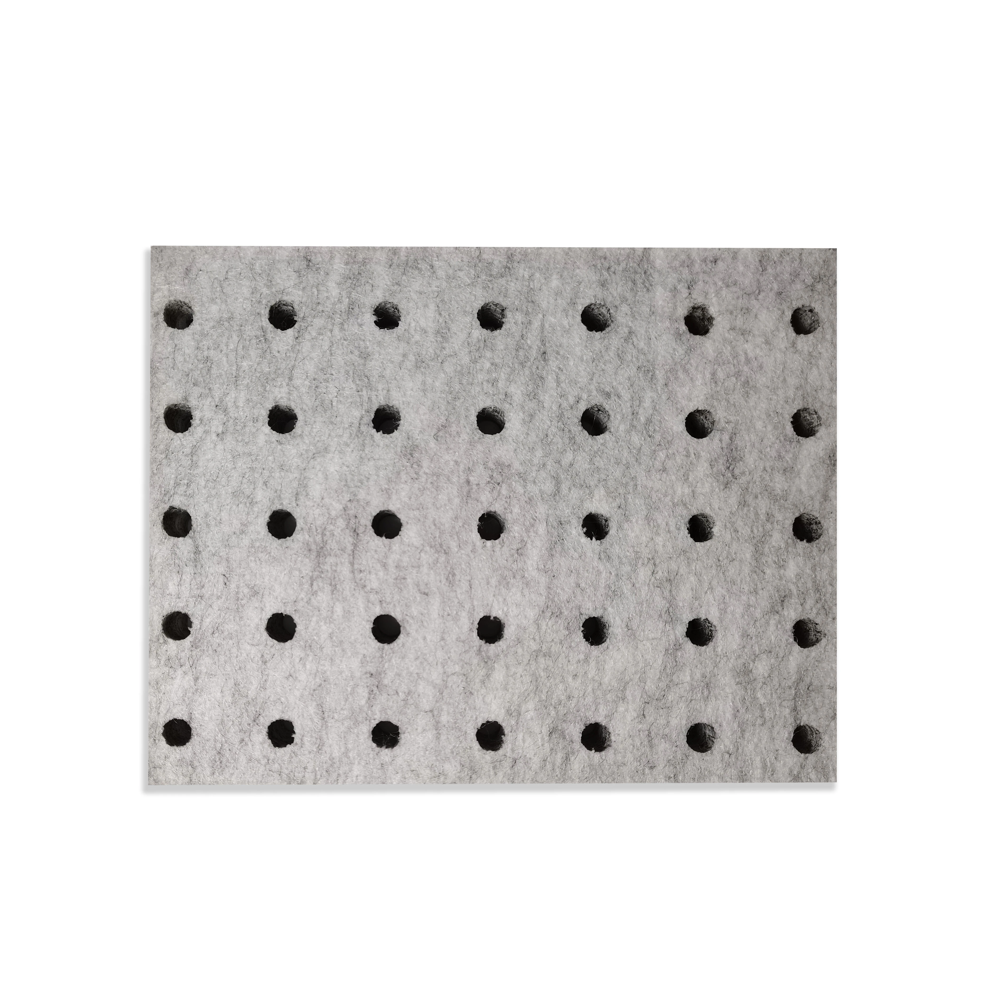 High Density Grey Acoustic Panel Fabric, Studio Wall Acoustic Foam Panel