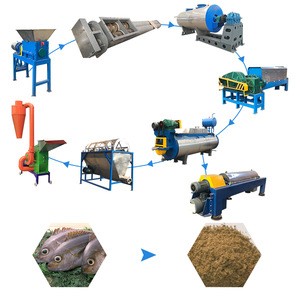 high efficient feather meal blood fish meal manufacturing machine fishmeal processing plant