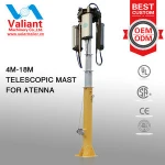 High mast light tower mast galvanized steel tubular pole Lamp poles