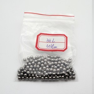 High Precision Stainless Steel 316L Bearing Balls SS316L Small Balls 3.969mm Diameter