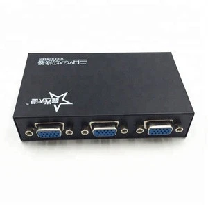 High quality 2 ports vga switch 2 input 1 output for for Projector TV DVD