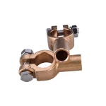 High quality auto brass coated forging battery cable terminal connector