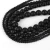 Import High Quality Black Frost Dull Polish Matte Onyx Agate Round natural Stone Beads 16&quot; Strand 4 6 8 10MM for Jewelry Making from China