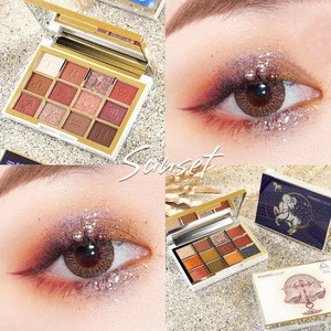 High Quality Colorful Cosmetics Makeup 12 Colors Eyeshadow Palette for Beauty Makeup