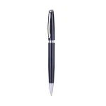 High quality custom logo matte slim twist open smooth ballpoint pen metal for Commerce