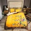 high quality designer portable four piece embroidery luxury bedding set