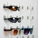 High Quality Double-sided Floorstanding Acrylic Display Stand for Eyewear