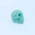 High Quality Green Crystal Stone Figurines Skeleton Creative Crystal Skull